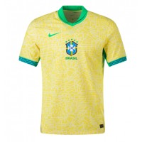 Camisa de Futebol Brasil Equipamento Principal Copa America 2024 Manga Curta